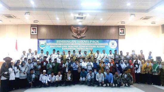 250 Penggiat Anti Narkoba Nyatakan Siap Tangkal Narkoba Serta Wujudkan Probolinggo Bersinar